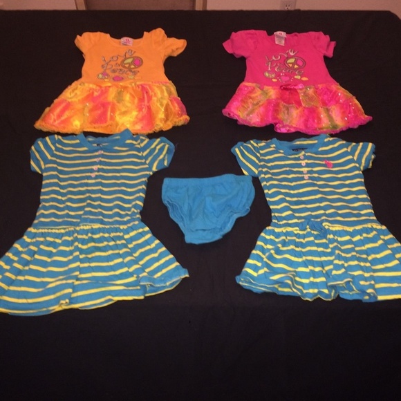 U.S. Polo Assn. & Real love | Dresses | Springsummer Uspa Real Love Girl Dresses 24 Mos | Poshmark